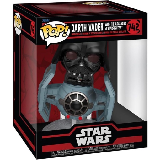 Funko POP! Rides DLX: SWD - TIE Advanced x1 w/Vader