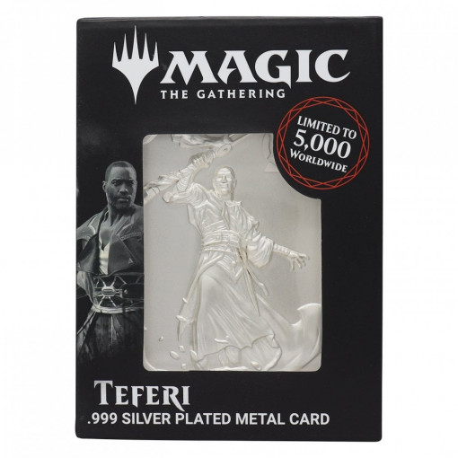 Magic The Gathering Teferi .999 Silver Plated Card