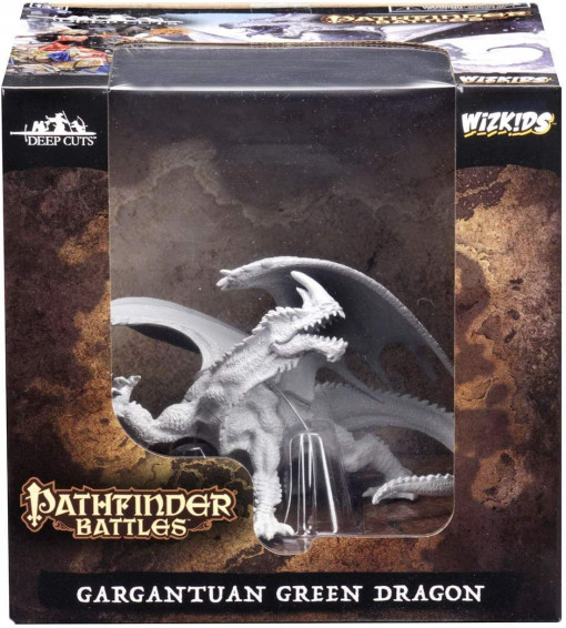 Pathfinder Battles Gargantuan Green Dragon