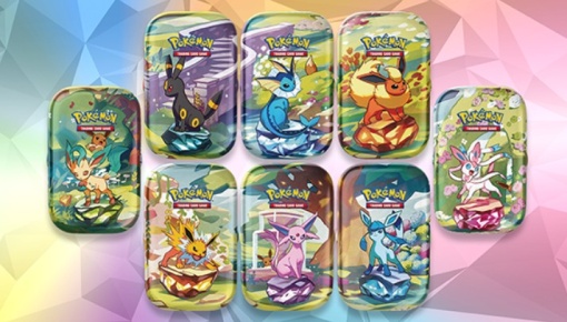 POKÉMON TCG Prismatic Evolutions Mini Tin