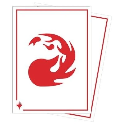 Ultra Pro Apex MTG Standard Card Sleeves - Mountain Red