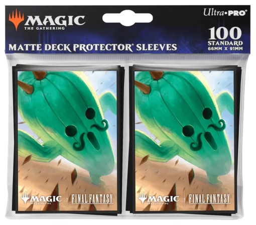 Ultra Pro Artwork Card Sleeves - Standard Size (100) - Jumbo Cactuar (FIN)