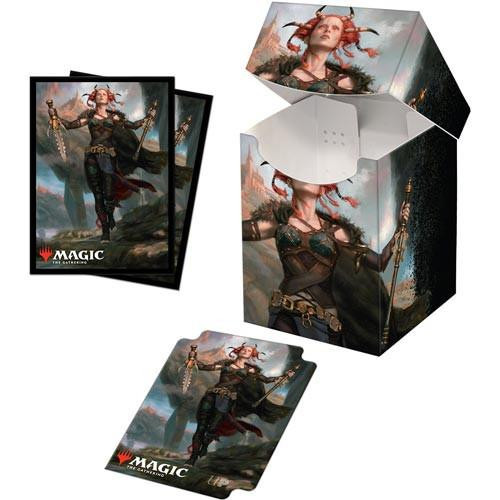 Ultra Pro MTG PRO-100+ Deck Box with 100 sleeves - Jeska, Thrice Reborn