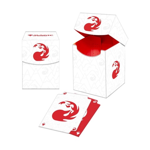 100+ DECK BOX - MOUNTAIN FOR MAGIC: THE GATHERING