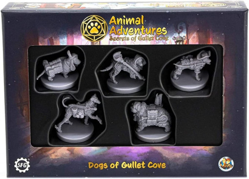 Animal Adventures: Secrets of Gullet Cove - Dogs of Gullet Cove Miniature Set
