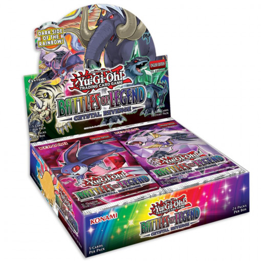 Booster Yu-Gi-Oh! Battles of Legend: Crystal Revenge (Display)