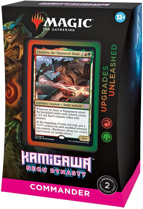Commander Deck Kamigawa Neon Dynasty: Upgrades Unleashed