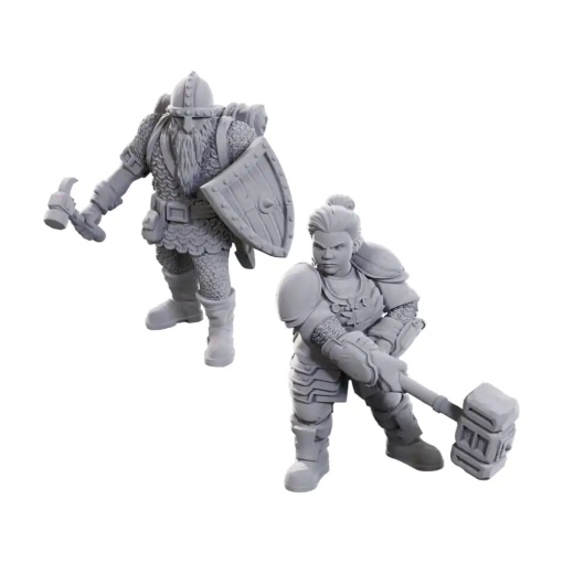 D&D Unpainted Minis - 50th Anniversary - Dwarves
