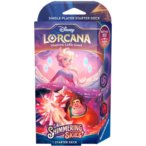 Disney Lorcana: Shimmering Skies Starter Pack (Elsa and Wreck-It Ralph)