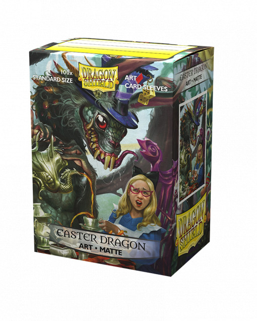 Dragon Shield 100 Standard Size Art Card Sleeves - Easter Dragon - Matte