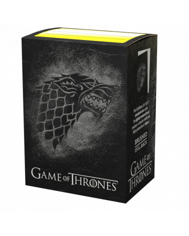 Dragon Shield 100 Standard Size Card Sleeves - Game of Thrones House Stark