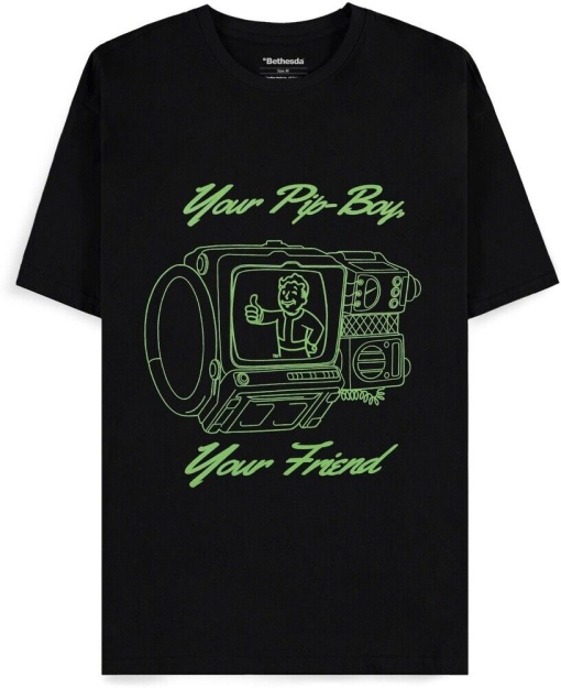 Fallout - Your Pip-boy Your Friend Men's Short Sleeved T-shirt (2XL)