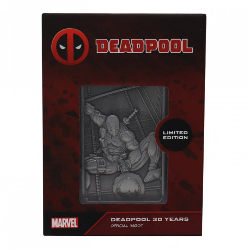 Limited Edition Deadpool 30 Years Official Ingot