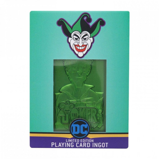 Limited Edition Joker Playing Card Ingot