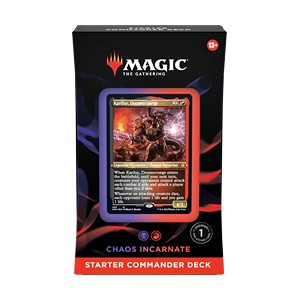Magic: The Gathering - Evergreen Starter Commander Deck Chaos Incarnate