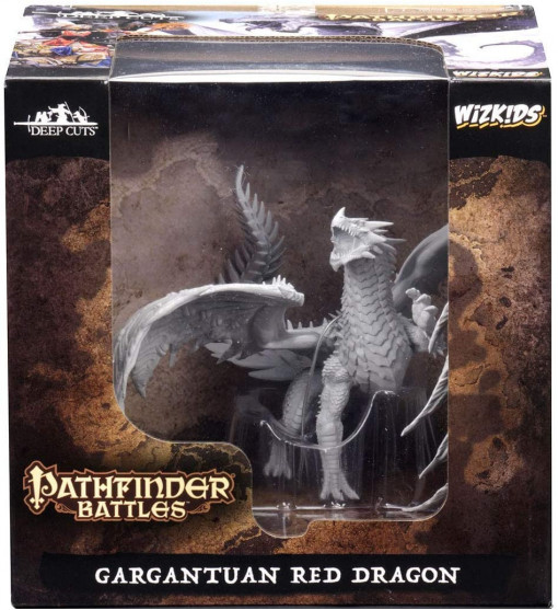 Pathfinder Battles Gargantuan Red Dragon