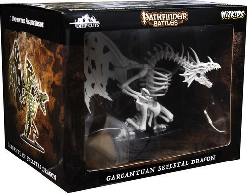 Pathfinder Battles Gargantuan Skeletal Dragon
