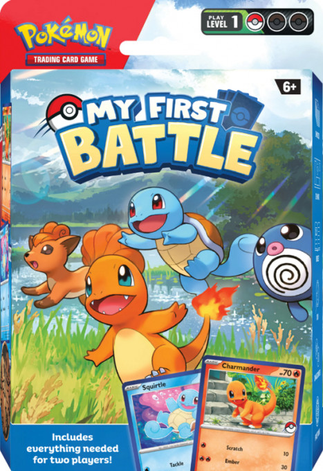 Pokemon My First Battle - Charmander vs Squirtle