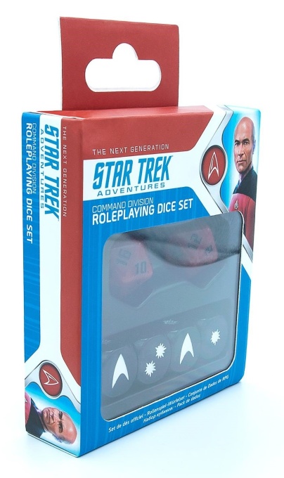 Star Trek Adventures: Command Division Dice Set