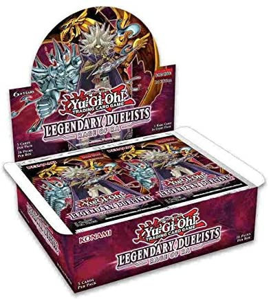 Booster Yu-Gi-Oh! Legendary Duelists - Rage of Ra (display)