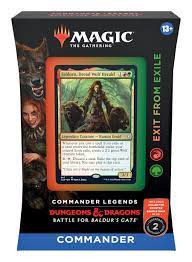 Commander Deck Commander Legends Battle for Baldur's Gate: Exit from Exile