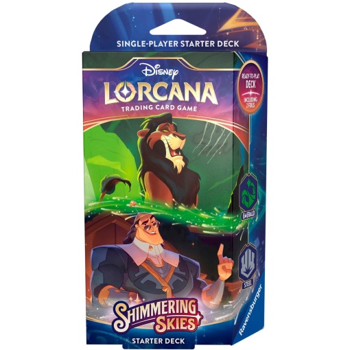 Disney Lorcana: Shimmering Skies Starter Pack (Scar and Kronk)