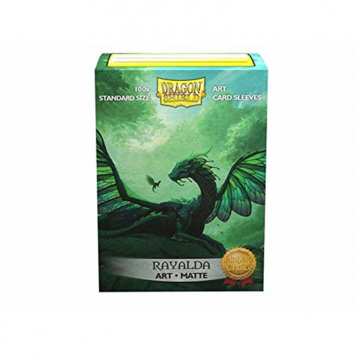 Dragon Shield 100 Standard Size Art Card Sleeves - Rayalda - Matte