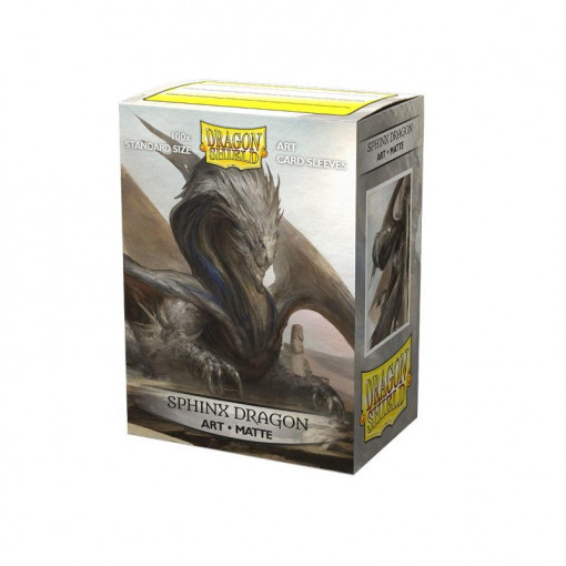 Dragon Shield 100 Standard Size Art Card Sleeves - Sphinx Dragon - Matte