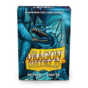 Dragon Shield 60 Japanese Sized Card Sleeves - Matte Petrol