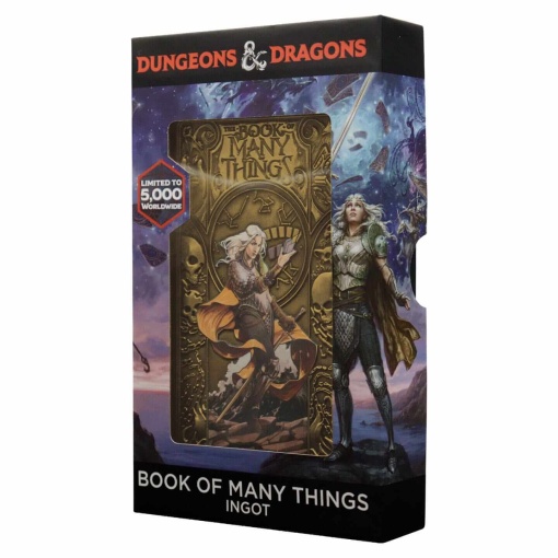 DUNGEONS & DRAGONS BOOK OF MANY THINGS LIMITED EDITION INGOT
