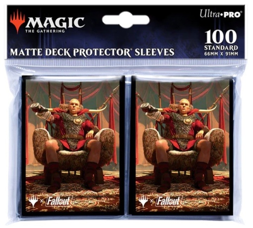 Fallout: Standard Deck Protector Sleeves – Caesar, Legion's Emperor