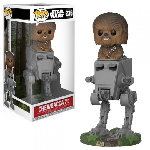 Funko Pop Chewbacca with AT-ST