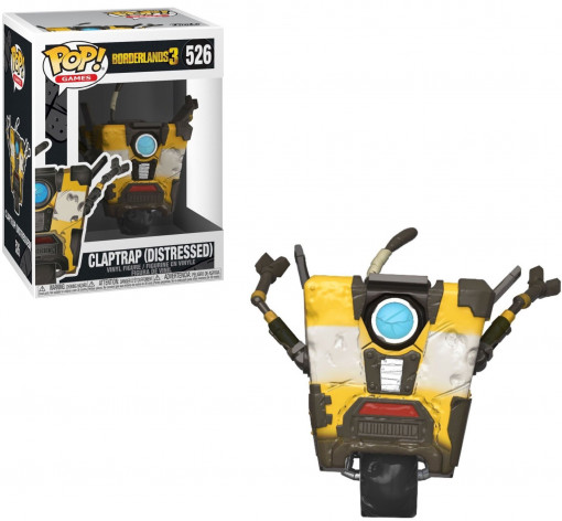 Funko Pop Games Claptrap (Distressed)
