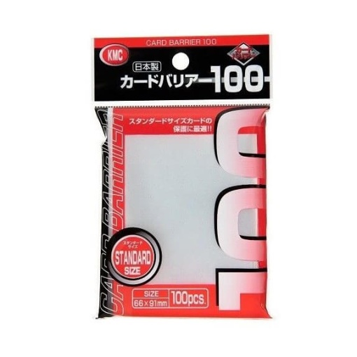 KMC Standard Sleeves - Card Barrier 100 (66x91mm)