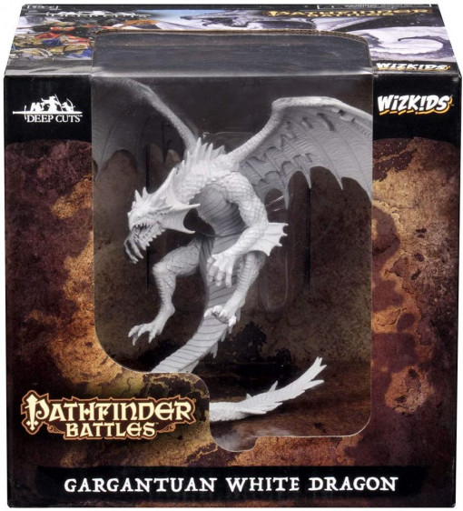 Pathfinder Battles Gargantuan White Dragon
