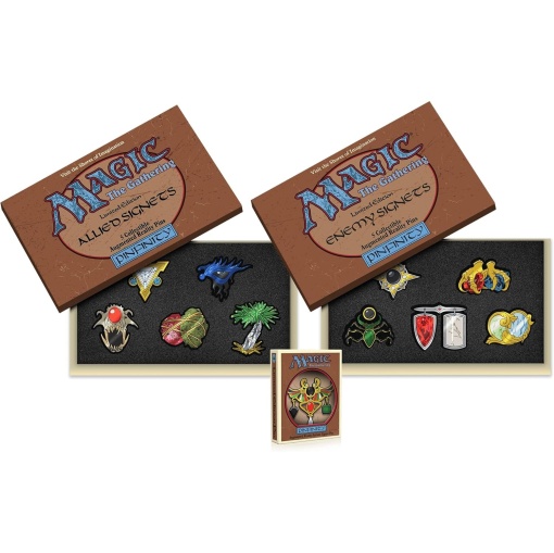 Pinfinity: Magic: The Gathering - Allied and Enemy Pin Sets and Arcane Signet (Bundle)