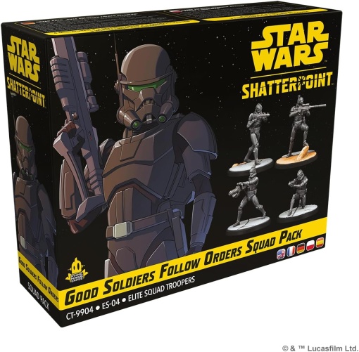 Star Wars: Shatterpoint - Good Soldiers Follow Orders Squad Pack