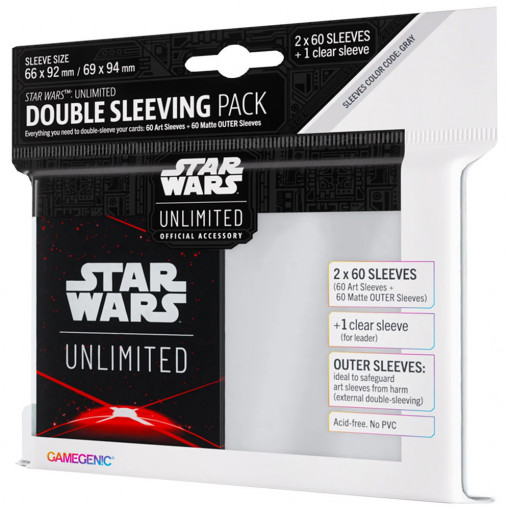 Star Wars: Unlimited Art Sleeves Double - Space Red