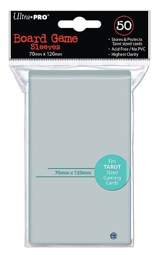 Ultra Pro 50 Board Game Sleeves (70x120mm)