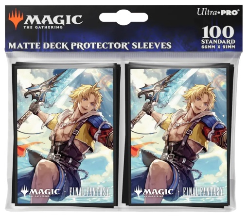 Ultra Pro Artwork Card Sleeves - Standard Size (100) - Tidus, Yuna's Guardian (FIC)