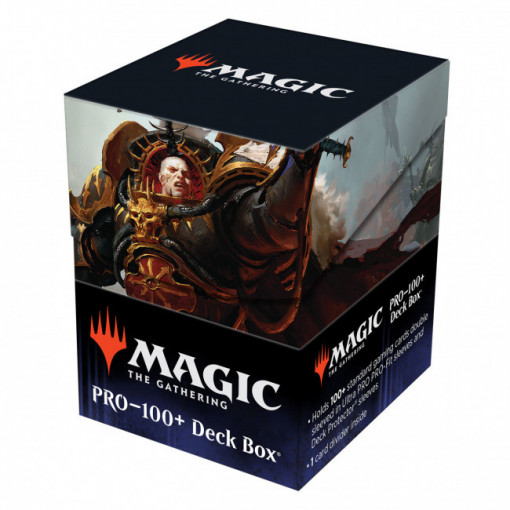 Ultra Pro MTG PRO-100+ Deck Box - Warhammer 40.000 - Abaddon The Despoiler
