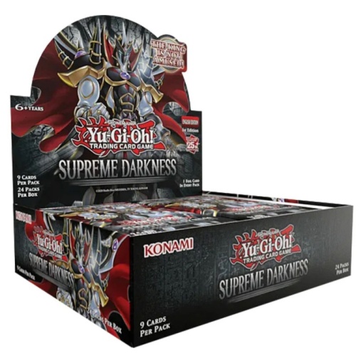 Yu-Gi-Oh Supreme Darkness Booster Display (24 Packs)
