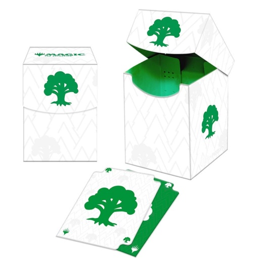 100+ DECK BOX - FOREST FOR MAGIC: THE GATHERING
