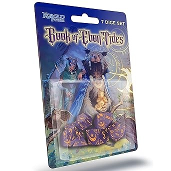 Book of Ebon Tides - 7 Dice Set