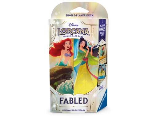 Disney Lorcana: Fabled - Starter Deck (Ariel and Mulan) (PREORDER)