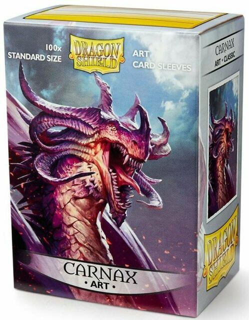 Dragon Shield 100 Standard Size Art Card Sleeves - Carnax