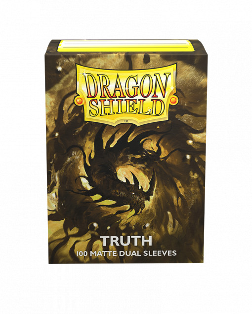 Dragon Shield 100 Standard Size Matte Dual Sleeves - Truth