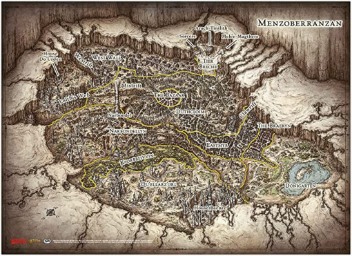 Dungeons & Dragons Game Mat Out of the Abyss Map Set