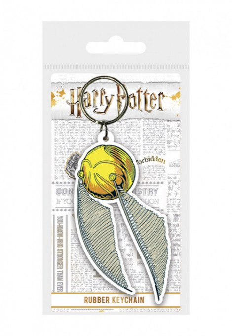 Harry Potter Snitch Rubber Keychain