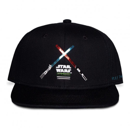 Star Wars Villains Crossed Lightsabers Snapback Cap